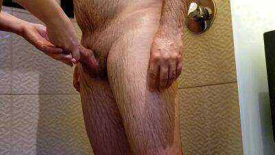 Part 1/2 The Shower Handjob With 4 Different Conditioners - hclips.com