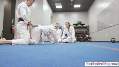 Bella Rolland - Karate bffs share their senseis big cock - xxxfiles.com