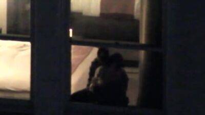 Fucking at the Hotel Window - voyeurhit.com