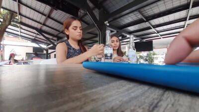 My Boyfriend Invites A Friend To Have A Beer With Us To Warm Up - voyeurhit.com