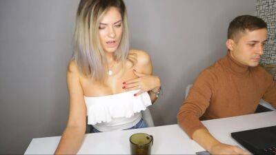 I Love To Tease You At The Office - voyeurhit.com