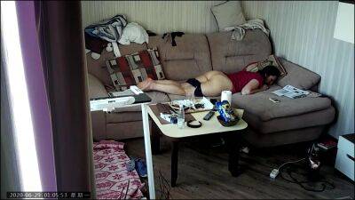 She put off her shorts - voyeurhit.com