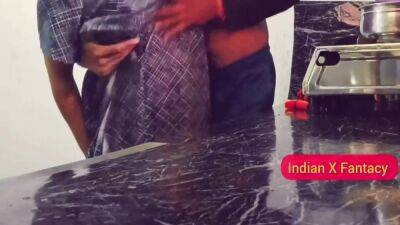 My Naughty Dever Caught Me In Kitchen During Cooking And Fucked Me Hard In Standing Position - voyeurhit.com