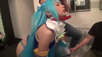 konosuba Aqua cosplay group sex - veryfreeporn.com - Japan