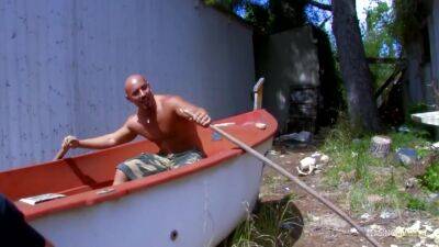 The Shaven Pussy Is Pretty Swollen Up And It Pleases The Big - upornia.com