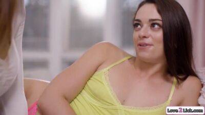 Euro Stepmom Licks And Fingers Her Petite Stepdaughter Pussy - upornia.com