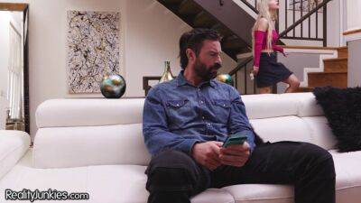 Pervert Stepdad Watches Teen Daughter's Cam Shows! - sexu.com