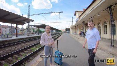 BF is watching how girl is satisfying older male for money - sexu.com