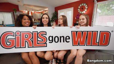 Kimberly Snow & JosieTucker & Gaby & Ortega & Skyla Sun in Two Fingers Orgasm - GirlsGoneWild - hotmovs.com