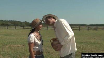 Its Not Every Day This Southern Bell Gets A Big Cock Up - upornia.com