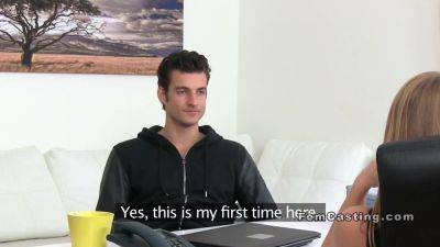 Blonde Agent In Stockings Fucking In The Office - hclips.com