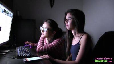 Pounded Teens Facialized - hclips.com