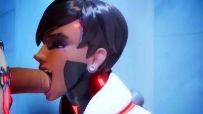 Talon Sombra sucking dick(EXTENDED) - drtuber.com