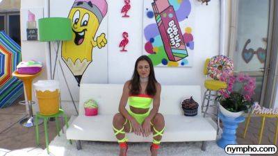 Neon Nympho Catalina Ossa - hotmovs.com