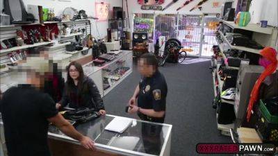 Lucky Pawn Dude Takes Two Naughty Babes In One Shot - hclips.com