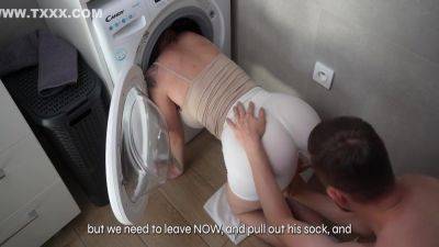 Big Ass Stepsis Fucked Hard While Stuck In Washing Machine 11 Min - Seba Wayne And Natalie Wayne - hotmovs.com