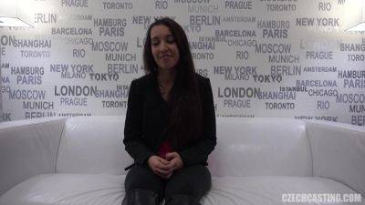 Oiled Babe At Casting - hotmovs.com