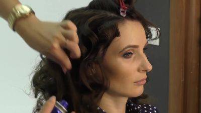 Posing In Corset And Stockings At Photo Set - Jeny Smith - upornia.com