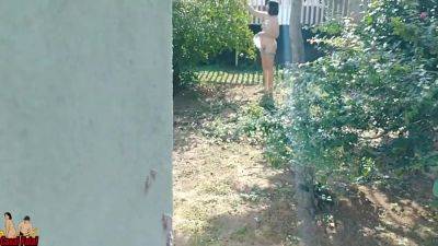 Mija Nua No Quintal Da Frente E Me Masturba With Minha Esposa - hclips.com