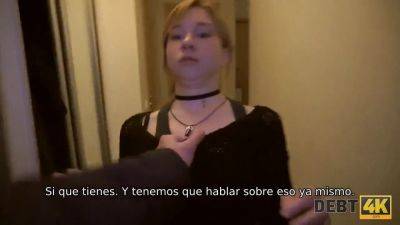 Russian teen debtor pays her debts with a sweet mouthful of cash - sexu.com - Russia