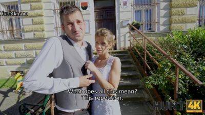 HUNT4K. Wedding Fuck - hotmovs.com - Czech Republic