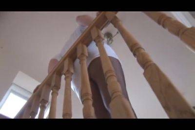 Curvy Mature Lady In Tight Dress And Crotchless Pantyho - hclips.com