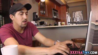 Teeny Skank Gets Facial - hotmovs.com