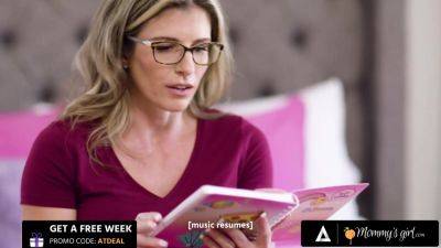 MOMMY'S GIRL - Naughty Laney Grey Fucks Stuck Stepmom Cory Chase After She Didn't Mind Her Business - hotmovs.com