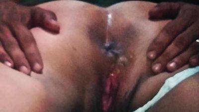 Tied To The Bed Her Ass Hole Receives Tongues And Laps From The Big Heavy Cock - hclips.com