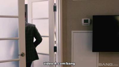 Charlotte star is all smiles knowing she is about to have two cocks in her - BANG - hotmovs.com