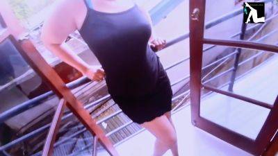 Chubby Girl .. බලකනයත මයග මල ගය දකකම හකනනමය හතනන.. පකත මර - desi-porntube.com - India