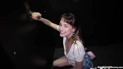 That's it Lana. Now swallow it all. - txxx.com