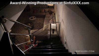 Candee Licious and Jay Snakes indulge in steamy pussy licking & deepthroating in SinfulXXX Stairways to Heaven - sexu.com