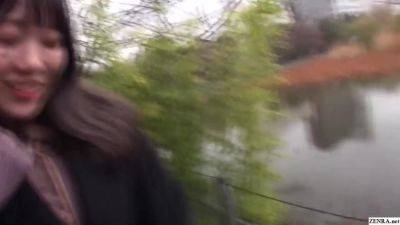 Japanese lesbian college friends come out to each other at bathhouse - hotmovs.com - Japan