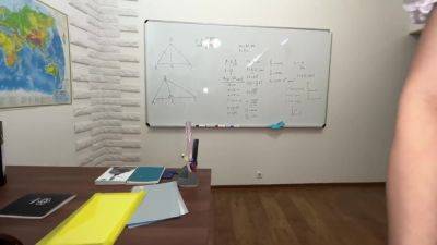 Beautiful Student Taking Exams - hotmovs.com - Usa