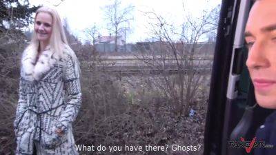 Blondie Missed Train & Accept Help From Stranger In Van Where Fucked Hard 24 Min - upornia.com