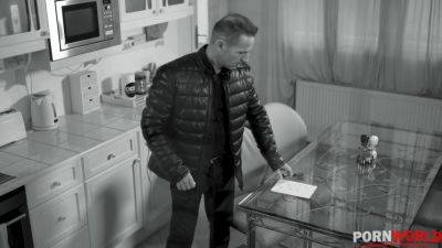 Kinky BDSM scene with Sasha Sparrow's ass penetrated by a fucking machine GP1254 - PornWorld - hotmovs.com - Russia