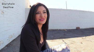 GloryholeSwallow - Elli's 1st Visit - hotmovs.com