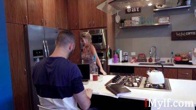 Naughty stepmom makes sure her stepson gets the best possible deal - Prestyn Lee - sexu.com