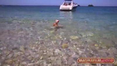 Mia Magma In Has Horny Sex On The Beach In Mallorca. Sexy Vacation Dreams Come True - upornia.com - Germany