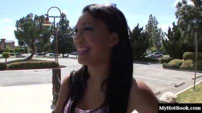 Rhianna Ryan In The Happy Go Lucky Ebony Babe Lifts Up Her - upornia.com