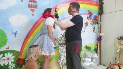 Maria Jade in BDSM MFF threesome - hotmovs.com