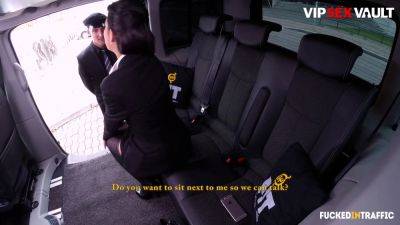 VIP SEX VAULT: Jocelyne Takes The Chance To Suck & Fuck Cab Driver's Cock - sexu.com - Czech Republic