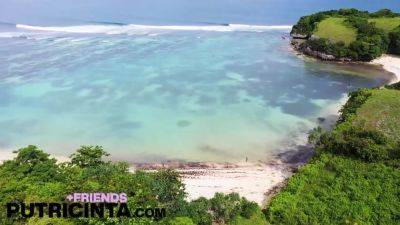 Exotic Babe Showing Her Flawless Round Tits On With Putri Cinta - upornia.com