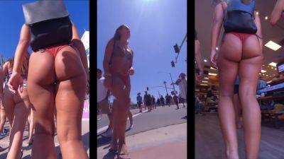 Thonged Bronzed Cinnabunny Got That Yummy Ass - hclips.com