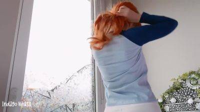 Gwen Tennyson Gives You A Lesson - Indigo White - hclips.com