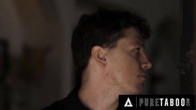 PURE TABOO Kyler Quinn Takes Turns Getting Fucked By New Stepdad & Stepbro - hotmovs.com