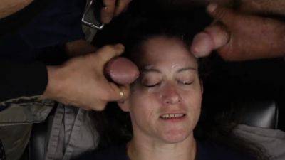 Double Team Facial Blasting For Dirty Talking Good Girl - hclips.com - Usa