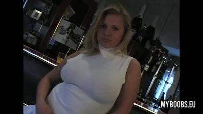Busty Teen Malina Striptease In Private Bar - MyBoobs - hotmovs.com