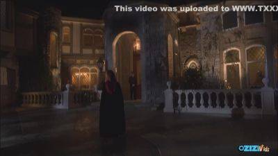 Masked Dude Enjoys Getting Pleasured By His Gorgeous Women - hotmovs.com